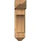 Ekena Millwork Westlake Arts and Crafts Smooth Bracket w/ Offset Brace, Western Red Cedar, 7 1/2"W x 20"D x 28"H BKT0806X20X28WTL03SWR - alternate 2